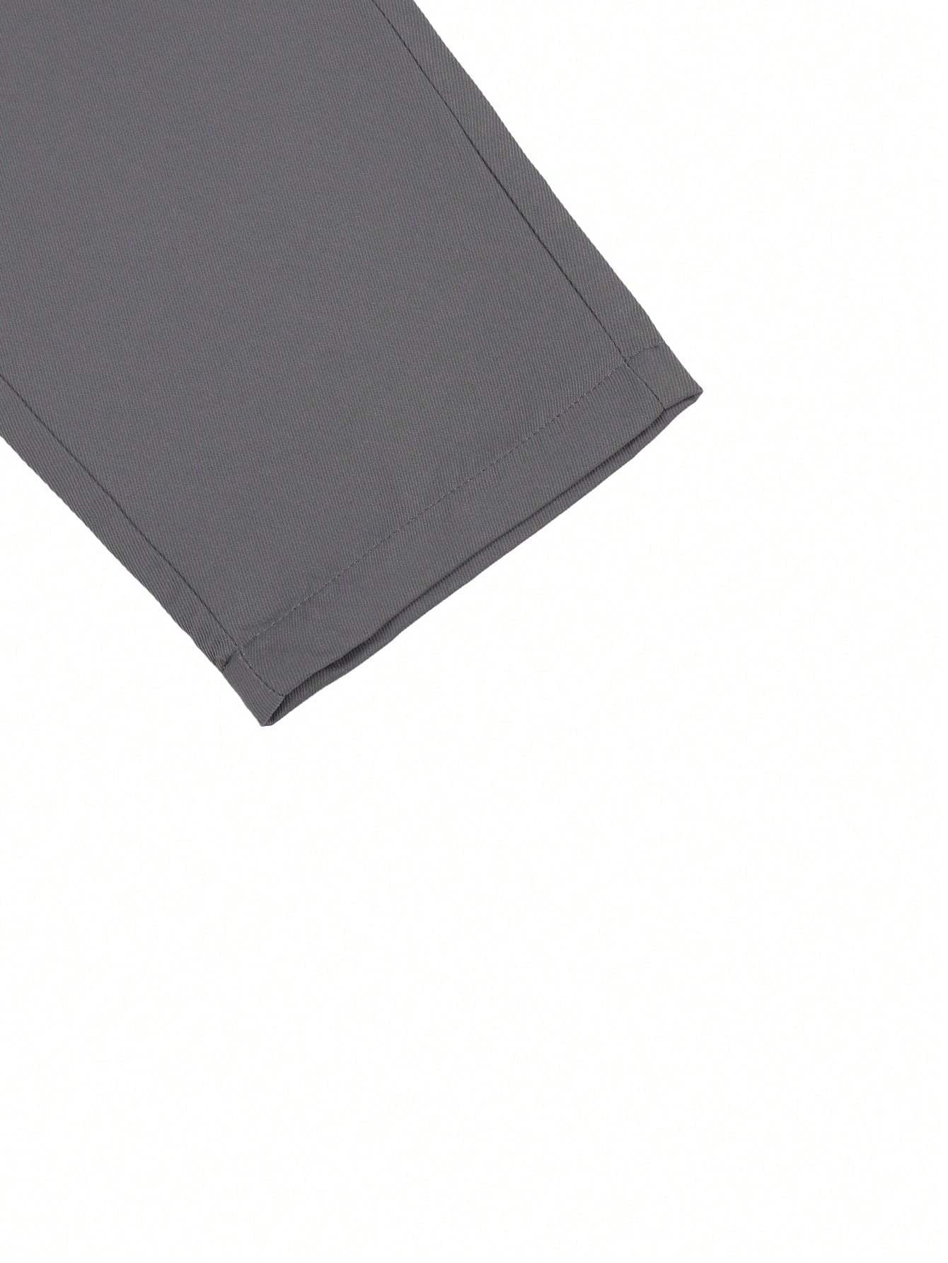 Men's Stretchy Slim Fit Gray Dress Trousers