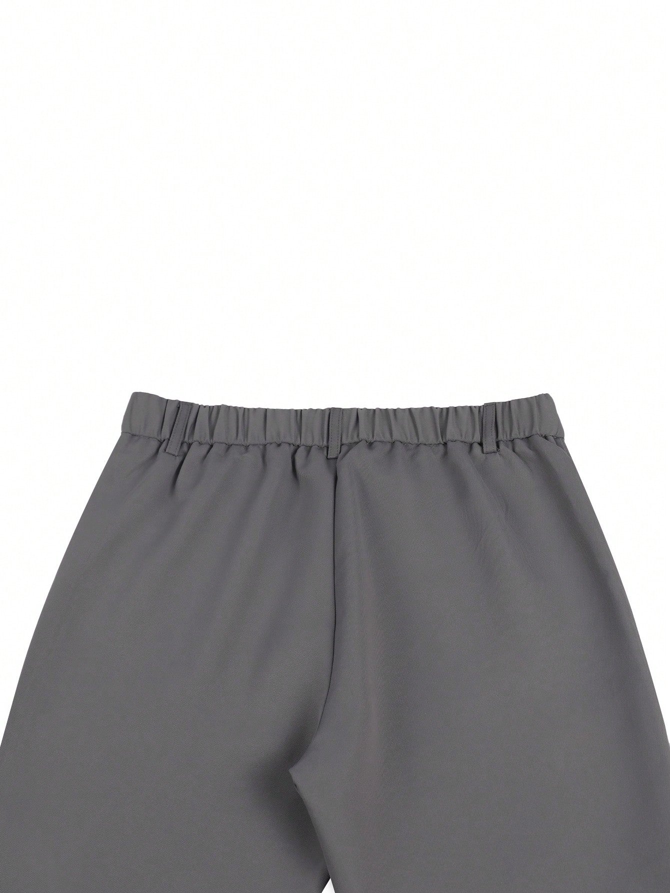 Men's Stretchy Slim Fit Gray Dress Trousers