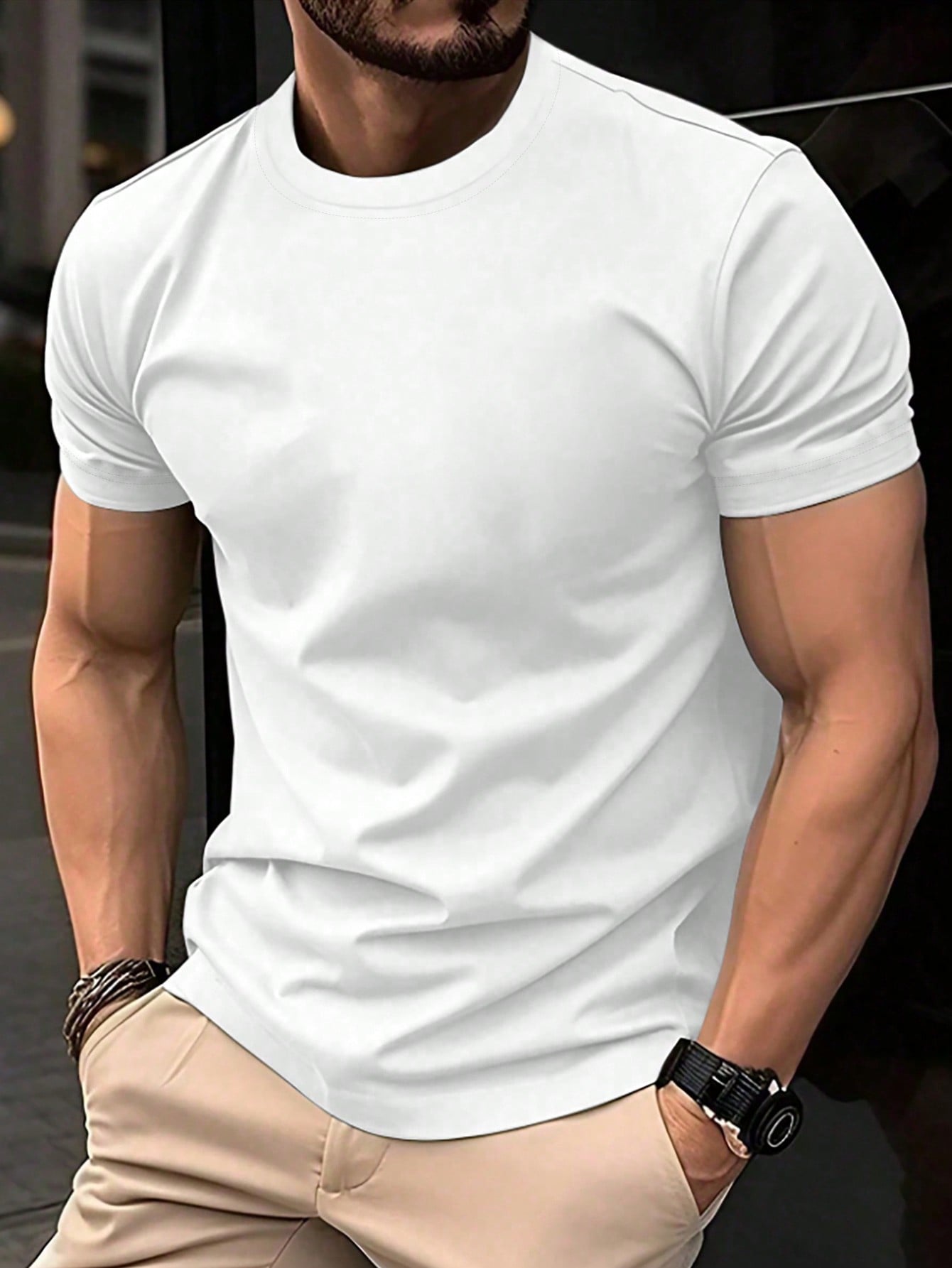 The Signature Essential Crew Neck T-Shirt