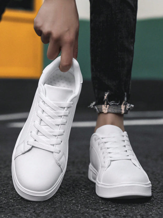 White Canvas Sneakers